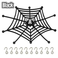 Silicone Car Roof Flexible Spider Web Style Baggage Net for Replacement Accessories 1/10 D90 SCX10 T
