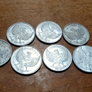 Uang koin kuno sen 25 tahun 1952, 1955,1957