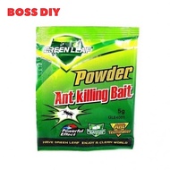 100% Berkesan - Powder Ant Killing Bait Ubat semut - (5'g/PKT) Green Leaf Power Ant Bait (1pc x 5g)