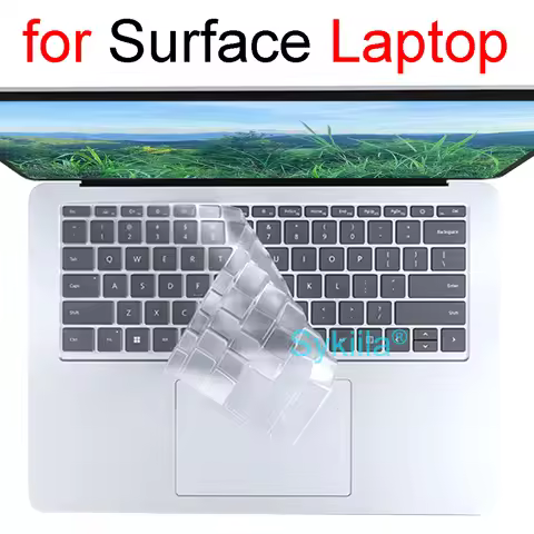Keyboard Cover for Microsoft Surface Laptop 13 7 6 5 4 3 2 13 15 13.5 13.8 Studio GO 2 Silicone Prot