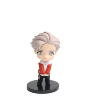 Gantungan Kunci BTS KPOP Keychain Mini Doll Jungkook Suga RM BTS Mini Figure Topper Hiasan Kue