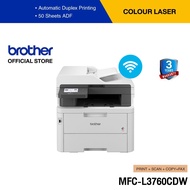 Brother MFC-L3760CDW Colour Laser Multi-Function Printer เครื่องพิมพ์สี และมัลติฟังก์ชัน (พิมพ์,สแกน