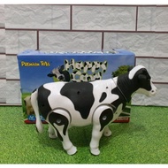 Mainan Anak Sapi pakai Baterai PR 17603 /Mainan Edukasi Anak Sapi Bisa Jalan Dan Nyala Musik Dan Lam