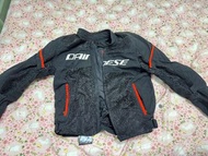 dainese丹尼斯 Air Frame D1 Tex 透氣外套電單車護甲 46碼 爽快送小米打氣機