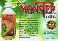 INSEKTISIDA MONSTER 380 1LITER 3BAHAN/EMMAMECTINBENZOATKLORFENAPIRINDOSAKARAB/OBATHAMA