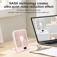 Mini Table Fan USB Rechargeable Portable Desk Fan Battery For Office Dormitory Outdoor Strong Wind send Fragrance