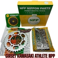 GEAR SET MOTORCYCLE PACKAGE kawasaki ATHLETE ATHLETE NPP