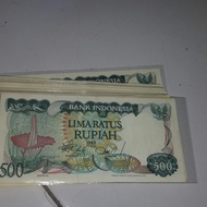 uang lama /kuno rp 500 indonesia