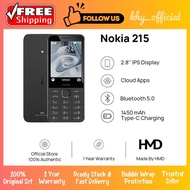 New Original Nokia 215 4G Keypad Features Phone [ 2.8" inches | 1450 mAh Battery ]