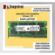 RAM MEMORY LAPTOP KINGSTONE DDR3 4GB 10600MHZ 1333 ORI RAM LAPTOP DDR3 RAM NB DDR3