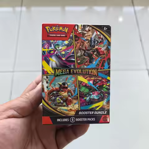 Pokémon 72Pcs English Booster Pack, 151Booster Bundle Pikachu Blind Box Cards, Pokémon Mega Card Col