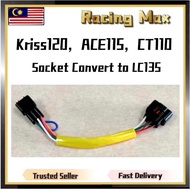 Modenas Kriss120 Ace115 CT110 - PNP Socket CDI Unit Soket Convert Converter To LC 135 LC135 135LC 4S