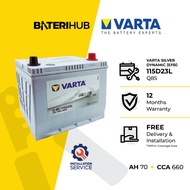 [Installation Provided] Bateri Kereta 115D23L Q85 | Varta Silver Dynamic EFB | Car Battery BateriHub