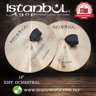 Istanbul Agop Cymbal 18 Inch Xist Orchestral Pair 18" Cymbal