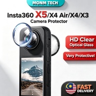 (MY) LionShield Insta360 X5/X4 Air/X4/X3 Lens Protector 9H Tempered Glass HD Anti-Scratch Cover