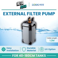 [KITA AQUA] EXTERNAL CANISTER FILTER AQUARIUM | SF-650F 850F 1000F 1200F 1500F 1800F 2200F | UV STER