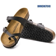 Sandal Kulit Birkenstock Mayari (Hitam, Warna Mocha, Simen Kelabu)