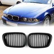 E39 Front Grille Single Slat Gloss Black Three Color Grille Modified Grill For BMW 5 Series E39 Bump