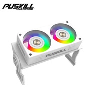 PUSKILL RAM Memoria Cooling 12V 0.22A 1000-3000RPM Cooler Support A- RGB Temperature Control Dual Fa