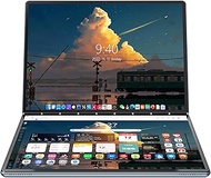 2-in-1 10.95" 2.5K Dual Screen Touch Laptop CPU Core i3-1215U Win 11 Home 32GB RAM 1TB SSD (Orange)