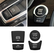 Car handbrake AUTO H start stop engine button knob cover Fit For BMW BMW 5 GT5 6 7 Series X3 X4 X5 X