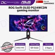 ASUS ROG SWIFT PG34WCDN TANDEM 34 inch QHD 2K 1440P 360Hz G-SYNC USB-C OLED Curved Gaming Monitor