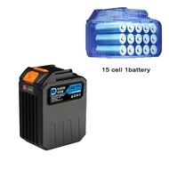 Mesin Rumput Bateri 1298VF Lawn Mower Cordless Grass Cutter Electric Grass Trimmer Grass Cutter Mach