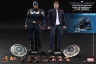 HOT TOYS MMS243 CAPTAIN AMERICA 2美國隊長2酷寒戰士-美國隊長與史蒂夫羅傑斯雙人組