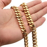 【Storewide Sale】 ShopSphere Cuban Link Chain For Women Men Golden Iced Out Minimalism Metal Miami Cu