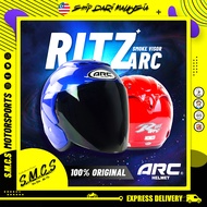 ARC RITZ Helmet Siap Smoke Visor (15 Colour/Warna) Helmet Size L - XXL (100% Authentic) Sirim Certified Limited Stock TOPI KELEDAR ARC Ritz Helmet Motor Siap Visor