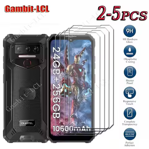 2-5PCS 9H HD Tempered Glass For OUKITEL WP23 Plus 6.52" WP23Plus OUKITELWP23 Pro WP23Pro Screen Prot