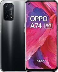 Oppo A74 5G Dual CPH2197 128GB 6GB RAM Factory Unlocked (GSM Only | No CDMA - not Compatible with Verizon/Sprint) International Version - Fluid Black