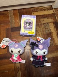 Kuromi 公仔及小行李箱收納盒