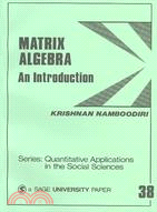 10580.Matrix Algebra: An Introduction