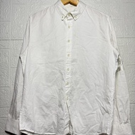 KEMEJA PUTIH THOM BROWNE M SECOND THRIFT