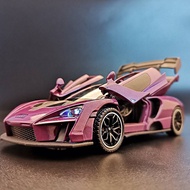 [Ada Stok] McLaren Senna Lamborghini Bugatti Model Kereta Simulasi Aloi Model Kereta Model Kereta Su