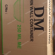 W✔B5 Thinwall Dm Container 250 Ml / Kotak Makan Dm 250Ml Persegi