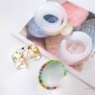 CON 56 60 62mm C Font DIY Silicone Molds Open Cuff Bracelet Bangle Resin Mould DIY