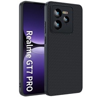 Realme GT 6 GT Neo 6/ GT 7/ GT 7 Pro Premium Carbon Fiber Leather/ HARD COVER KA