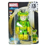 Bearbrick 100% Loki Marvel key chain