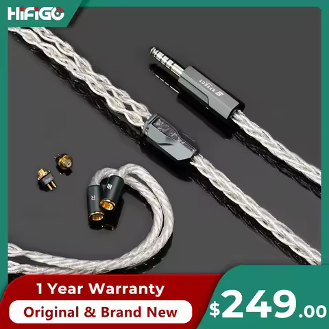 Effect Audio Signature Series II Cadmus II 8 Wires Earphone Cable 2Pin0.78 ConX Interchangeable Conn