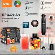 R RAF European Standard Electric Whisk Household Handheld Whisk 800w Cream Whisk 5-Piece Set R.343
