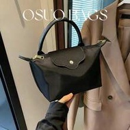 New Winter Mini Fashion Handbag, Featuring Colorblock Design, Waterproof Nylon Material, Available I