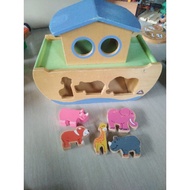 ELC Animal Boat Wooden Sorter Preloved from UK Box