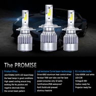 🇲🇾 1Pair (2Pcs) C6 Original Headlight H1 H3 H4 H7 Persona Gen2 Blm Wira Exora Perodua Axia Viva Saga