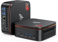KAMRUI E3B Mini Gaming PC, Mini PC AMD Ryzen 7 7730U (Beat Ryzen 7 5825U, Max 4.5GHz 8C/16T) Micro D