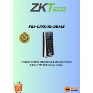 *ZKTeco, F21-LITE/ID/ADMS, ZKTECO STANDALONE ACCESS CONTROL SERIES