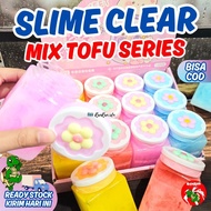 Slime Clear Mix Tofu/ Slime for Girls and Boys Cute Slime/ Slime Slime Tofu/ Clear Slime
