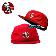 KFC 5 Panel Hat - Five Panel Snapback Hat Caps Casual - Premium Distro Hat for Men and Women 5 Panel