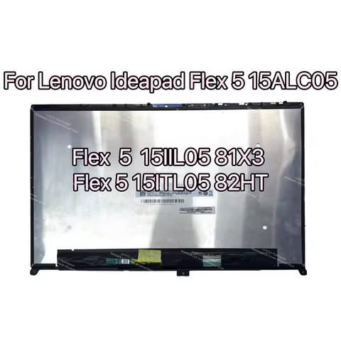 For Lenovo Ideapad Flex 5-15IIL05 5-15ALC05 5-15ITL05 LCD Screen Touch Display Assembly 5D10S39644 5